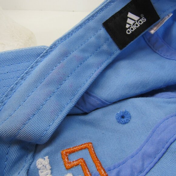Lady Volunteers Tennessee Vols Adidas Women's Blue Adjustable Strap Back Cap Hat - Picture 9 of 10